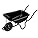 Draper 85L Metal Tray Wheelbarrow | Large Heavy Duty Trolley | Sack Barrow with Pneumatic Wheel | 82755