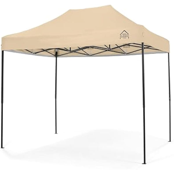 All Seasons Gazebos 3x2m Heavy Duty Fully Waterproof Pop up Gazebo With Accessory Pack - Beige