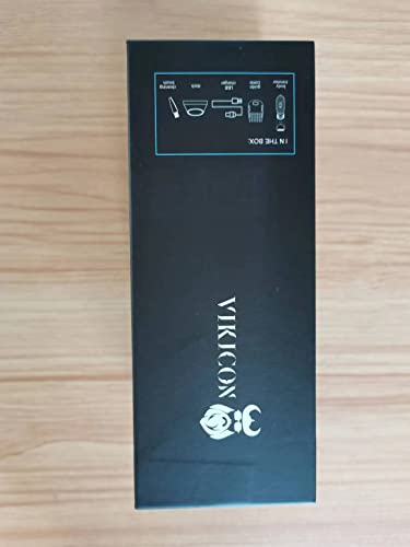 Manscape Trimmer for Men, VIKICON Pubic/Body Hair Trimmer, Electric Ball Trimmer for Private Parts, IPX7 Waterproof Body Goomer Shavers, USB-C Charging, Gifts for Men, New HT871