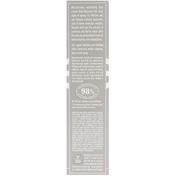 Hyaluronic Acid Moisturisin Mattifying Face Cream by LErbolario for Men - 1.6 oz Cream