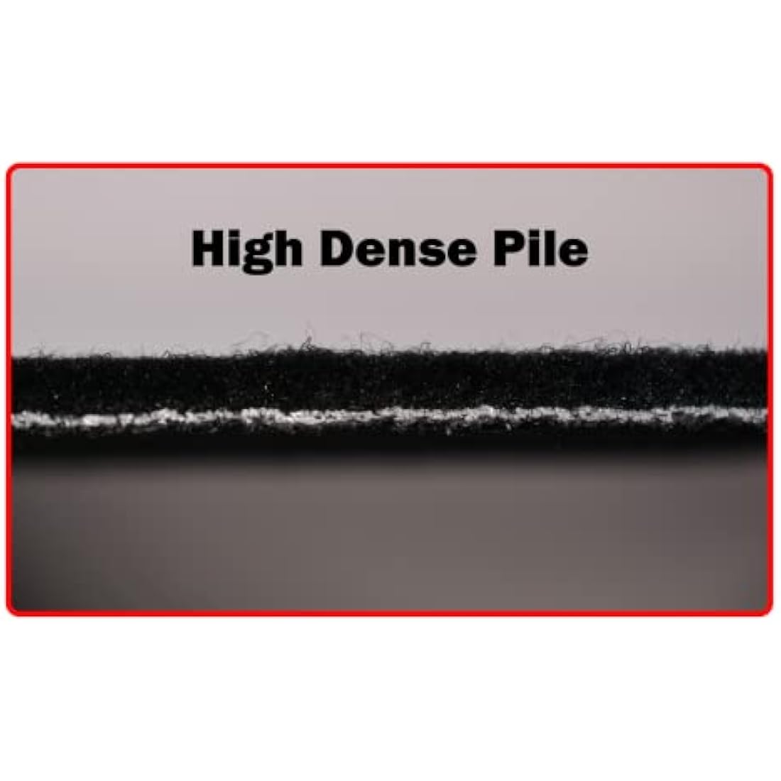 Lusso Carpet Floor Mats for Car | Tailored/Compatible to Fit Mini Cooper R50 R53 from 2001 to 2006 | Front & Rear with Heel Pad | 4-Piece Set (Black Edging)