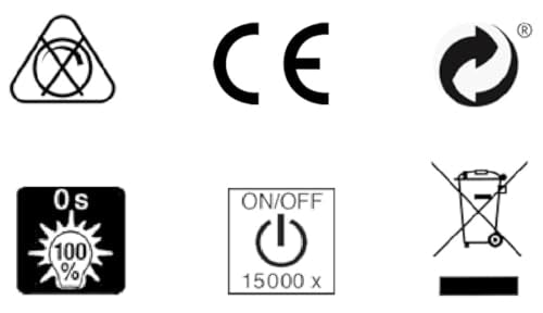 greenandco E27 G95 LED Vintage Filament Bulb 5W Replaces 35W 400lm 2000K Extra Warm White 360 230V, no Flicker, not dimmable, 8-Pack