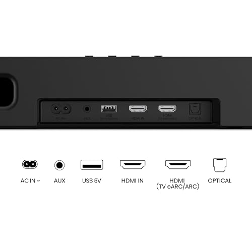 Hisense AX5125H 5.1.2 Channel 500W Dolby Atmos Soundbar with Wireless Subwoofer& Up Firing Speakers& Turly Wireless Rear Speakers