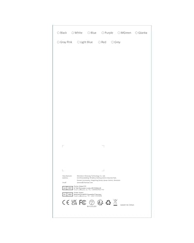 Charmast Power Bank 20000mAh with built-in Cables,Fast Charging 20W PD QC Quick Charge Portable Charger USB C compatiable with Smartphones Tablets and More