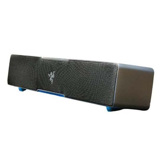 Razer Leviathan V2 X - PC Gaming Soundbar (Full-Range Drivers, Compact Desktop Form Factor, USB Type C Power and Audio Delivery, Bluetooth 5.0) Black