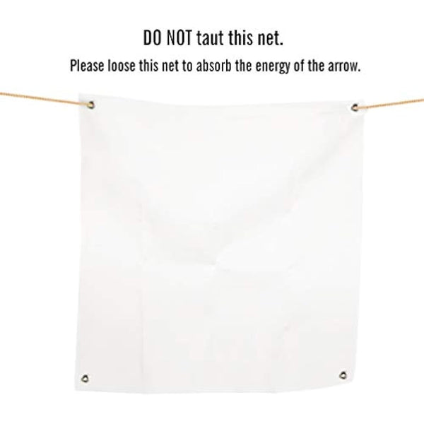 Aoneky 2mm Archery Target BackStop Netting 5x5ft/ 5x6ft/ 5x10ft - Heavy Duty Archery Target Backstop Net