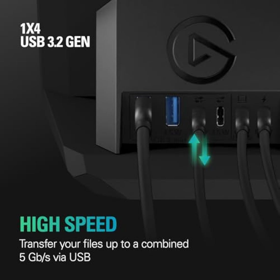 Elgato USB Hub – For Stream Deck +, 2 USB-C Ports/2 USB-A Ports, Power Delivery, SD/microSD Card Reader – USB-C, Mac/PC, Stream Deck & Power Supply Not Included