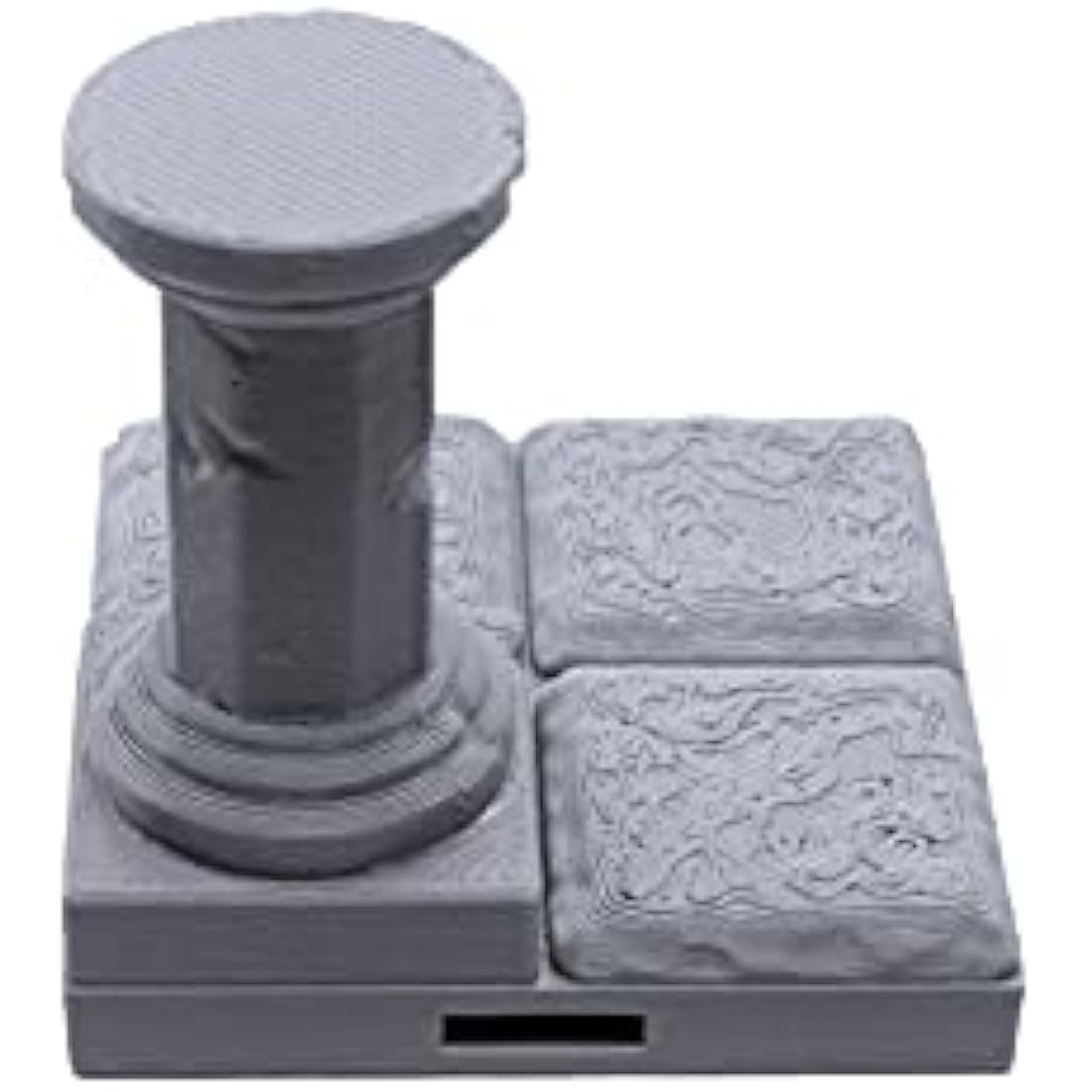 EnderToys Locking Dungeon Tiles - Throne Room, Terrain Scenery Tabletop 28mm Miniatures Role Playing Game, 3D Printed Paintable