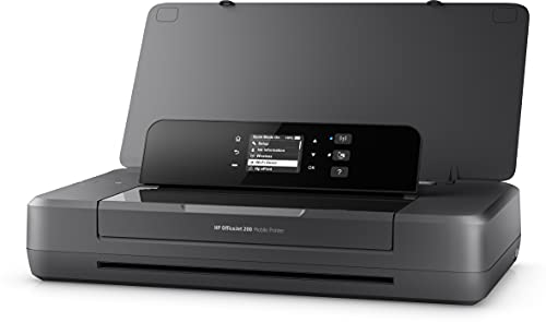 HP 2M32H38 Officejet 200 Colour Wireless Mobile Printer, Black