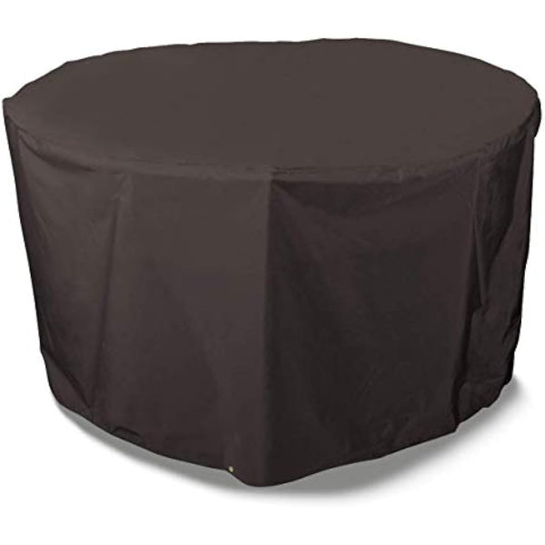 Bosmere All-Weather Round Patio Set Cover 4 Seat, 100% Waterproof, UV Protected, Heavy Duty 600D Oxford Fabric, D163 H90cm A515XLC