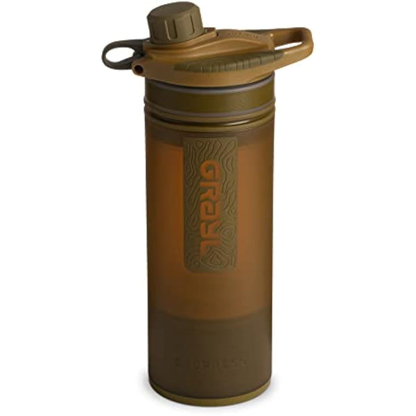 Grayl GeoPress Water Purifier Bottle - Coyote Brown
