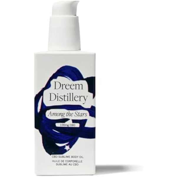 Dreem Distillery Among The Stars - Sublime CBD Massage and Body Oil for Anxiety - Supports Deep Sleep - Plant Based (100ml)