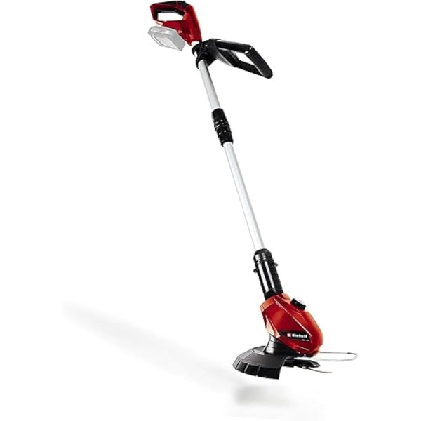 Einhell Power X-Change 18V Cordless Strimmer - 24cm Cutting Width, Cordless Grass Trimmer and Lawn Edger, Includes 20 x Blades - GE-CT 18 Li Solo Lawn Trimmer (Battery Not Included)
