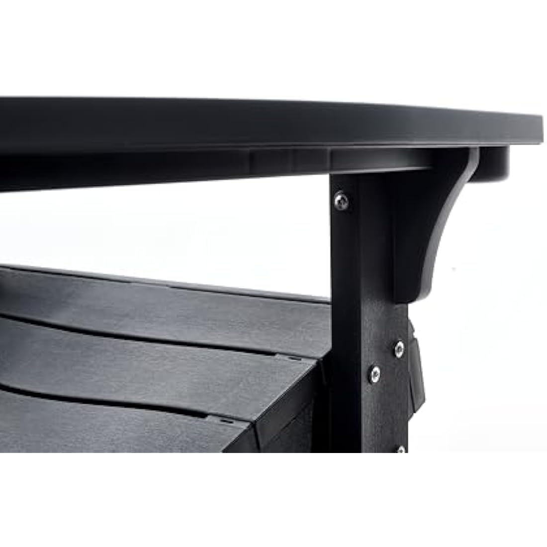 Keter Alpine Adirondack Outdoor Garden Furniture Chair - Graphite Grey