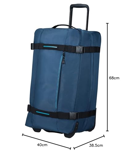 American Tourister Urban Track, Travel Bag with 2 Wheels, 78.5 cm, 116 L, Gray (Dark Grey)