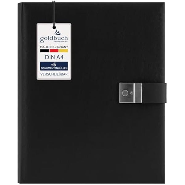Goldbuch 53523 Bologna Document Folder Black