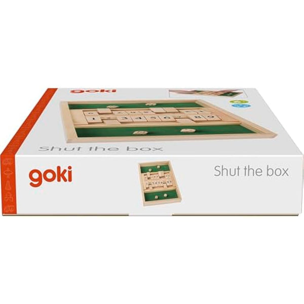 GoKi Wooden Double Shut the Box Game