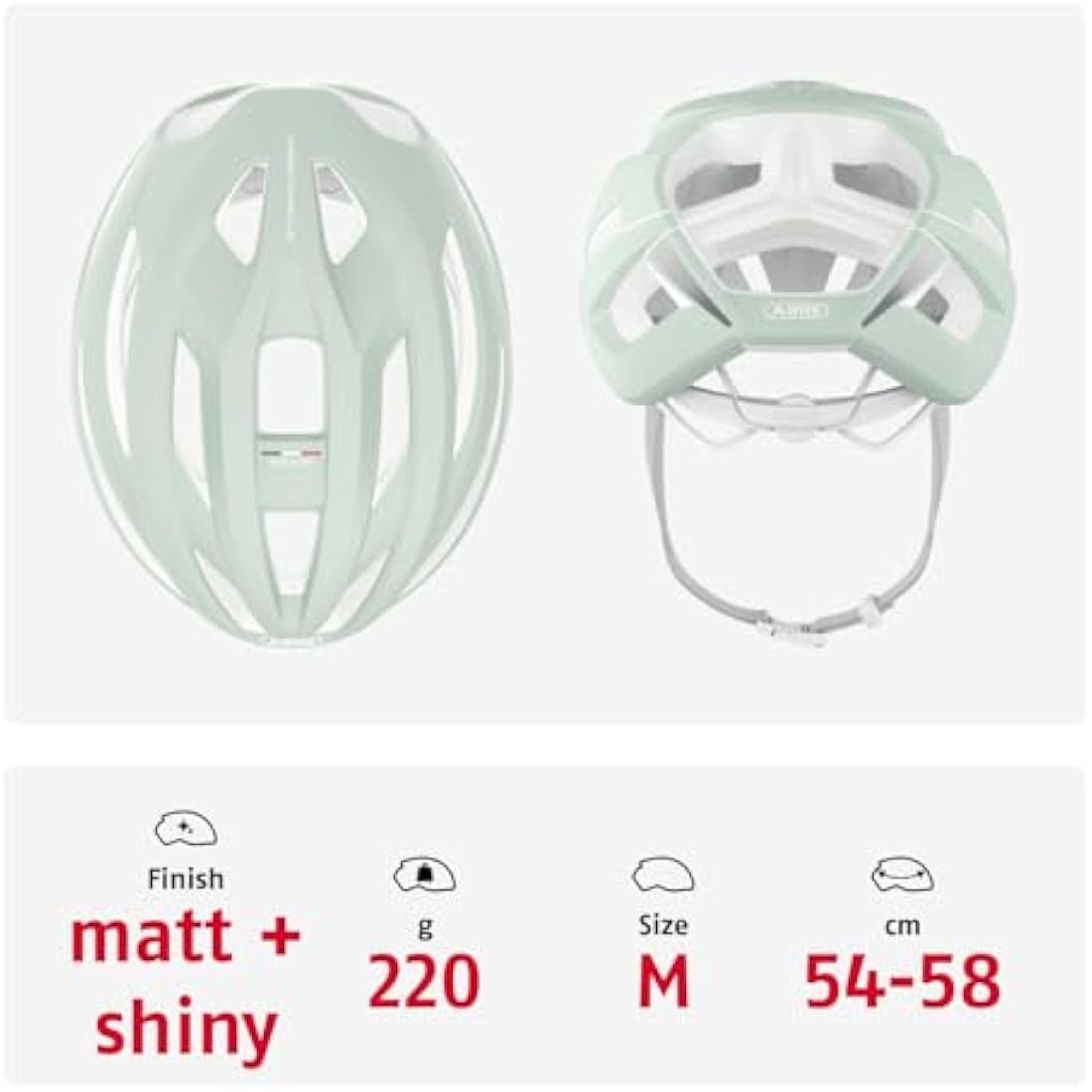 ABUS StormChaser ACE Racing Bicycle Helmet - Lightweight Road Bike Helmet for Bike Racing