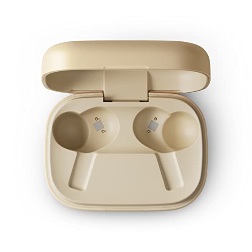 Bang & Olufsen Beoplay EX - High-end Wireless Bluetooth Noise Cancelling Earphones, Playtime Up to 28 Hours, Waterproof Wireless Earbuds for Work, Sport and Play with Charging Case - Black Anthracite