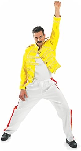 Fun Shack 80s Rock Costume for Men, 80s Fancy Dress Outfit, Retro 1980s Costume, Halloween Costumes Men