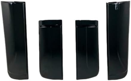 Oneway Body Cladding compatible with Ford Ranger T6/T7/T8 2012-2022 - Gloss black