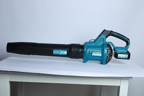 Leaf Blower Cordless, 8000mAh Battery with Fast Charger, Lightweight Electric Garden Blowers with Turbo Boost, 257 km/h & 3 Speed Levels for Lawn Care,Yard,Garage,Leaves,Snow,Dust,and Debris Removal
