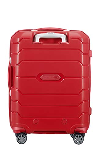 Samsonite Flux - Spinner L, Expandable Suitcase, 75 cm, 99/111 L, Red (Red)