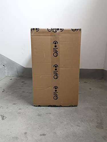 COOLIFE Suitcase Trolley Carry On Hand Cabin Luggage Hard Shell Travel Bag Lightweight with TSA Lock and Durable 4 Spinner Wheels (Lemon Yellow, L(77cm 93L))