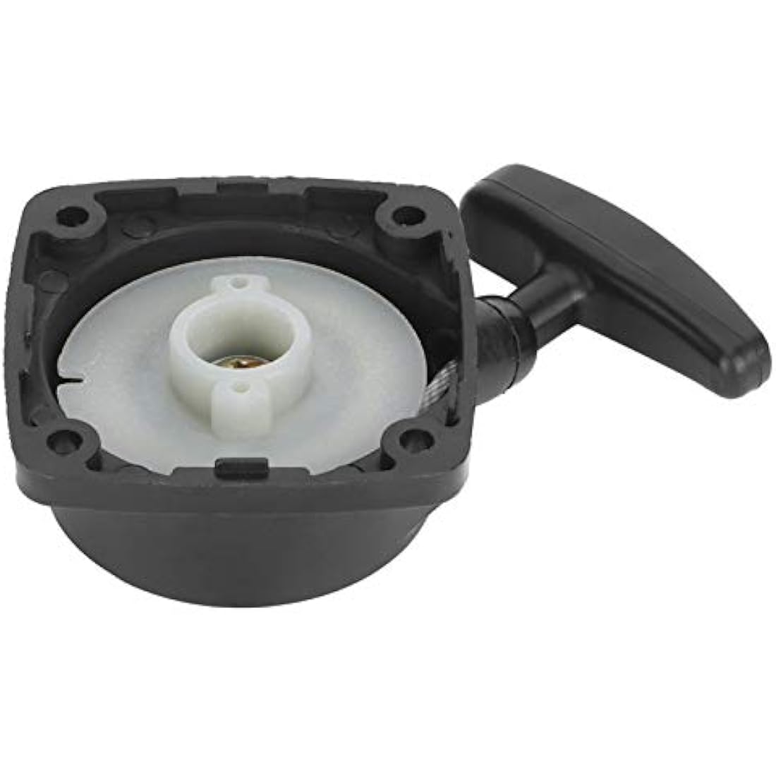7cm*7cm Pull Starter, 23CC Pull Recoil Starter Start Assembly, ABS Pull Starter Recoil, Hand Pull Start with Recoil Hedge Trimmer Spare Parts Compatible with 1E32F Motor