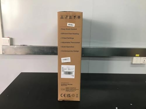 PELONIS Electric Radiator with Adjustable Thermostat and 3 Heat Settings, Oil Filled Heater with Overheat Protection (2500W, Knob Control)