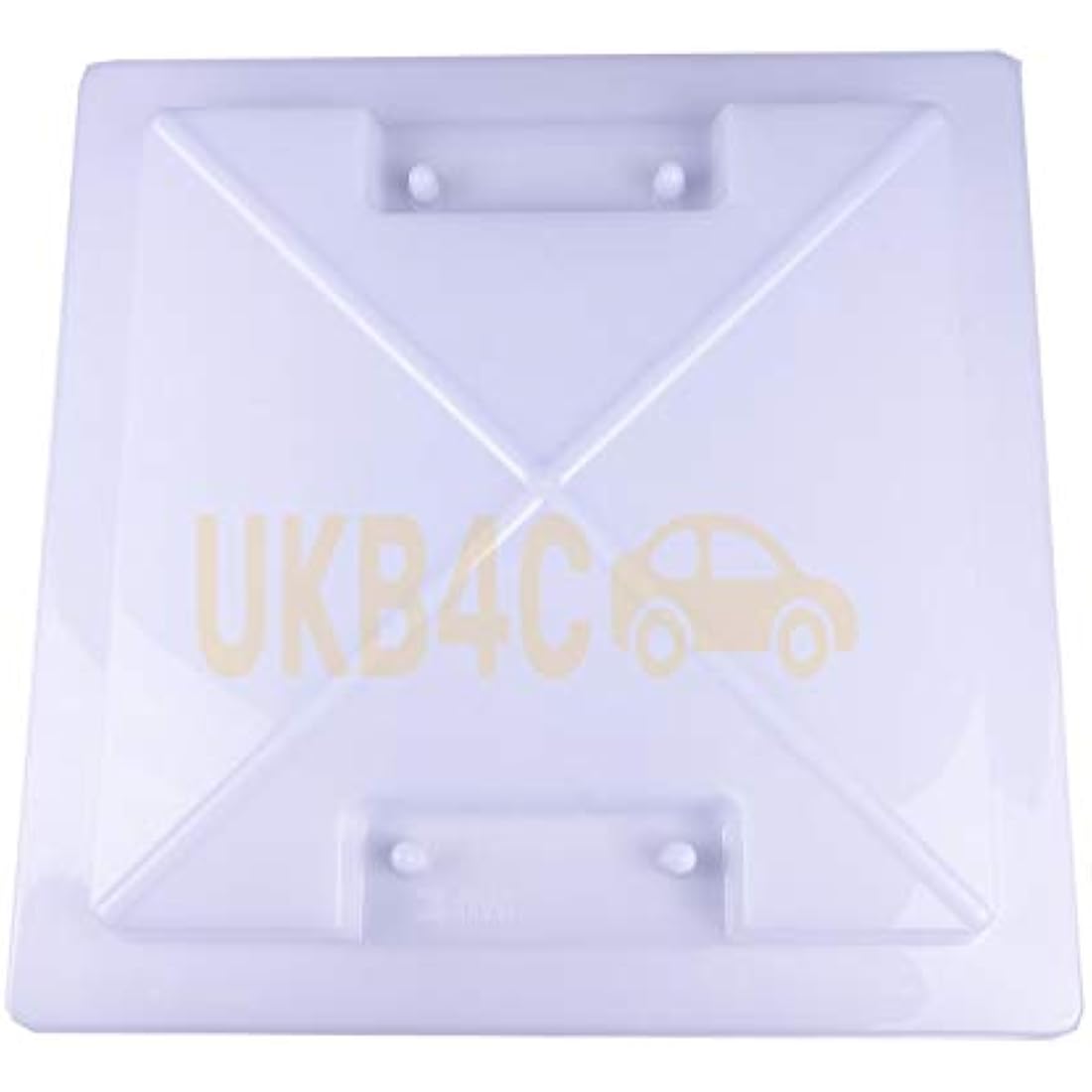 UKB4C 280 x 280mm Roof Sky Light Caravan Motorhome Flynet Ivory Rooflight