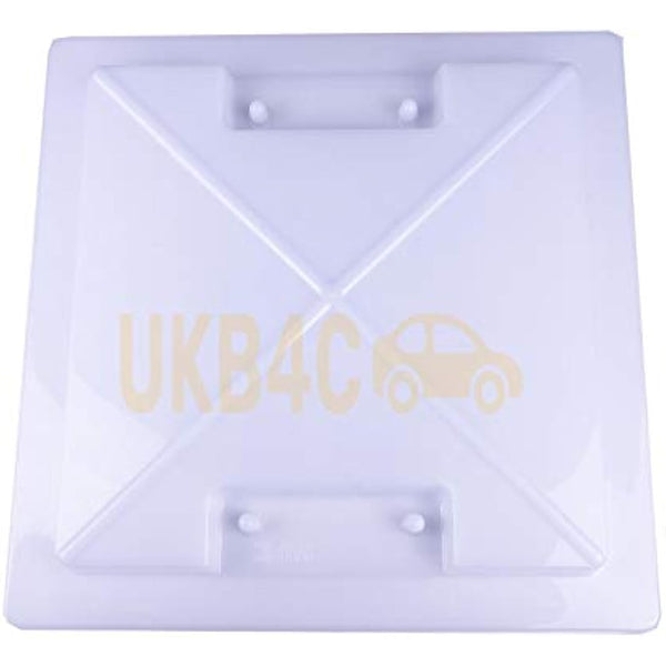 UKB4C 280 x 280mm Roof Sky Light Caravan Motorhome Flynet Ivory Rooflight