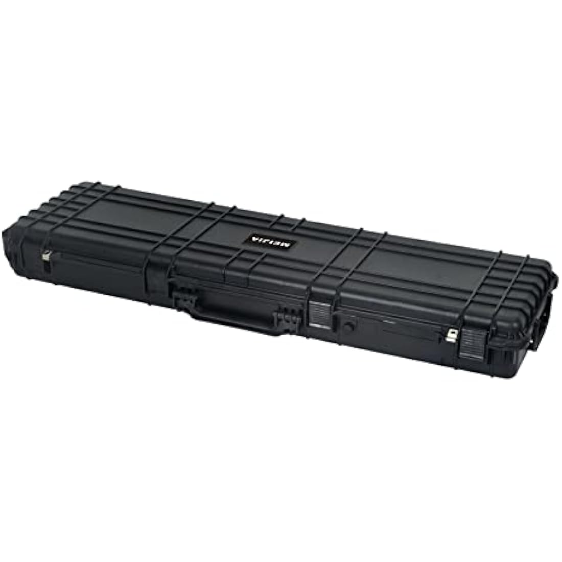 MEIJIA Portable Rolling Waterproof All Weather Hard Rifle Case with Wheels,Customizable Fit Foam Included