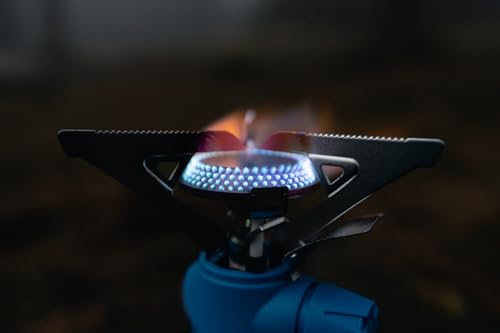 Campingaz Twister Plus Gas Stove | 1-burner camping stove for outdoor backpacking or festivals | Single burner | powerful output 2600 watts | carrybag included | runs off CV 470 gas cartridge