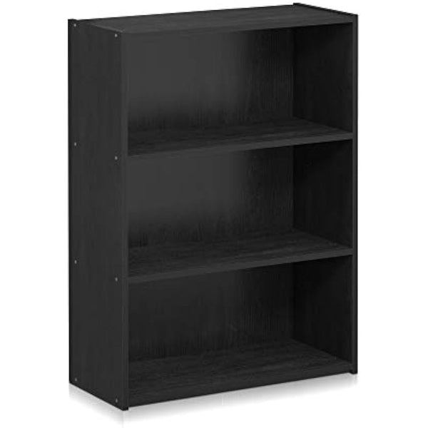 Furinno Pasir 3-Tier Open Shelf, Americano