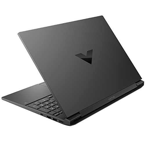 HP Victus 15.6" Gaming Laptop, AMD Ryzen 5-8645HS, 8 GB RAM, 512 GB SSD, NVIDIA GeForce RTX 2050 Graphics, FHD IPS Display, Up to 6 hrs 15 battery, Win 11, Mica Silver, 15-fb2002sa