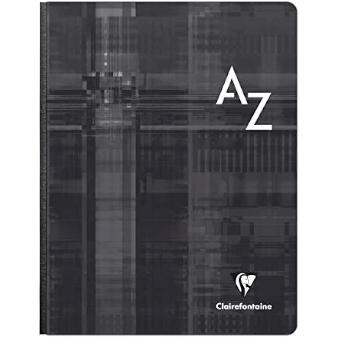 Clairefontaine 9649C Lot de 5 Répertoires Brochures Dos Toilé - 17x22 cm - 192 Pages Petits Carreaux - Papier Blanc 90 g - Couverture Carte Pelliculée - Couleurs Aléatoires
