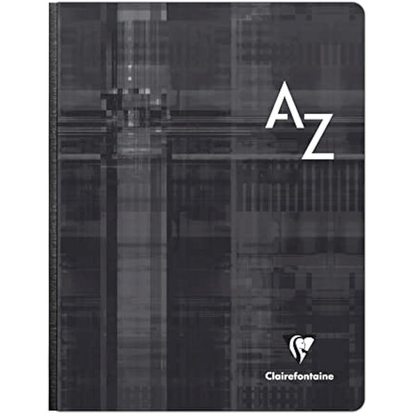 Clairefontaine 9649C Lot de 5 Répertoires Brochures Dos Toilé - 17x22 cm - 192 Pages Petits Carreaux - Papier Blanc 90 g - Couverture Carte Pelliculée - Couleurs Aléatoires