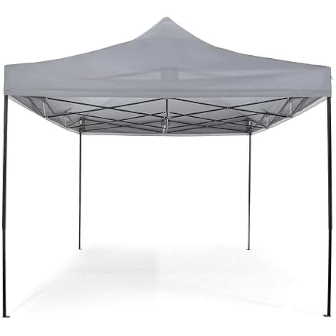 All Seasons Gazebos 3x4.5 Fully Waterproof Pop up Gazebo With Accessories - Metallic Grey