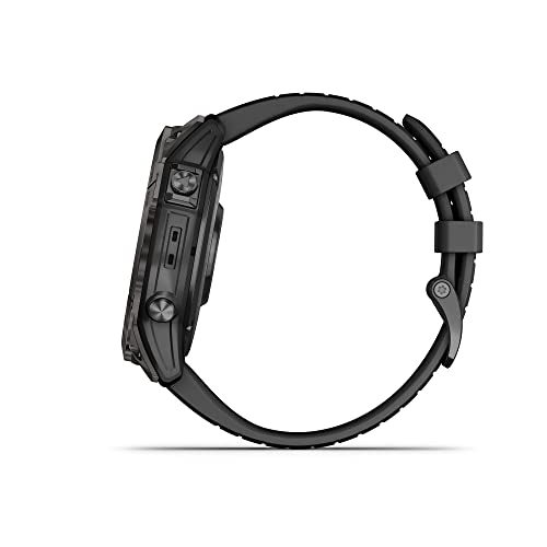 Garmin fēnix 7X PRO SOLAR GPS 51mm Premium Smartwatch, Multisport, Solar Charging, Advanced Training Features, Touchscreen & Buttons, Flash Light, up to 37 days battery, Black