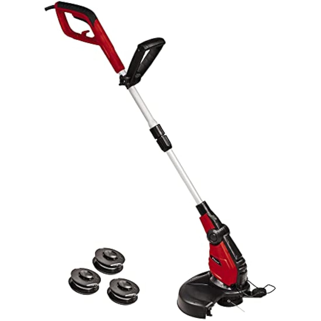 EINHELL Electric Grass Trimmer, Adjustable and User-Friendly, Red