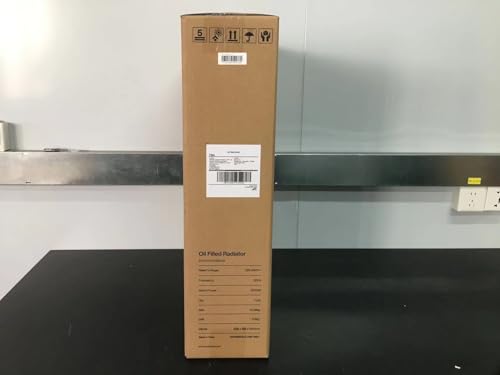 PELONIS Electric Radiator with Adjustable Thermostat and 3 Heat Settings, Oil Filled Heater with Overheat Protection (2500W, Knob Control)