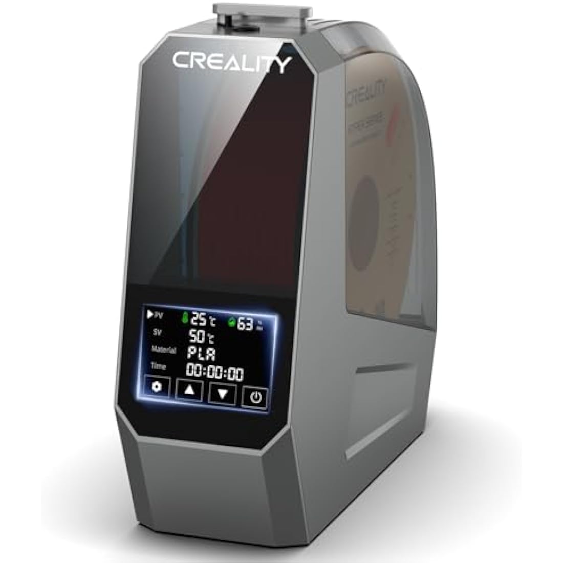 Creality Official Space PI Filament Dryer, 3D Printer Filament Dryer Box with 360° Heating, Upgraded Filament Dehydrator Storage Box Support PLA ABS PETG TPU 1KG 1.75/2.85mm