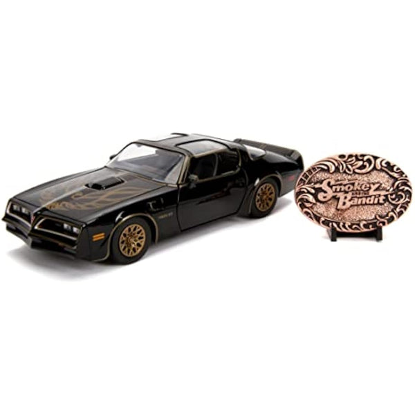 Jada JA30998 Hollywood Rides 1:24 Smokey Firebird with Bandit Belt Buckle Age 14+