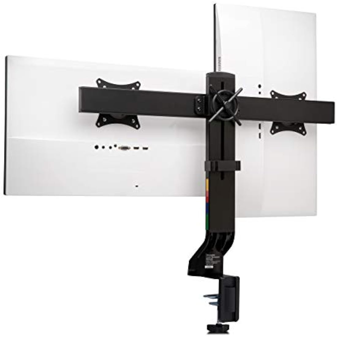 Kensington Monitor Arm with Vesa Mount - Dual Monitor Arm for Home Office Height Adjustable Settings, Black, K55513WW