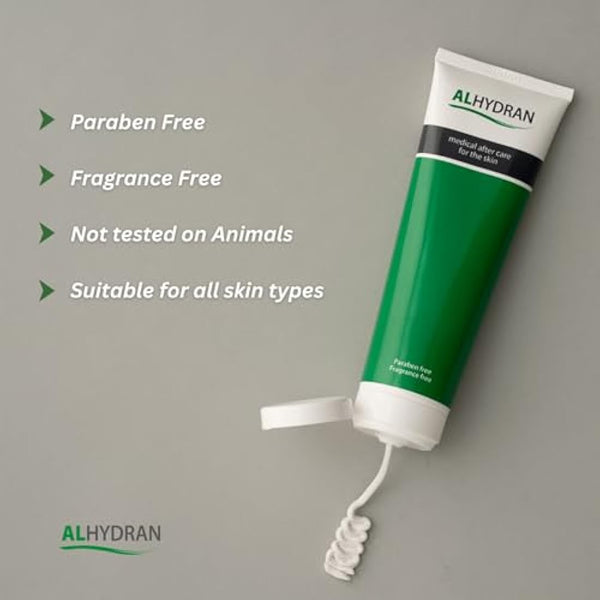 Alhydran After Care for The Skin | Scars, Dry Skin, Eczema, Itching, Burn Wounds and Skin Problems After Radiotherapy or Surgery,30 ml