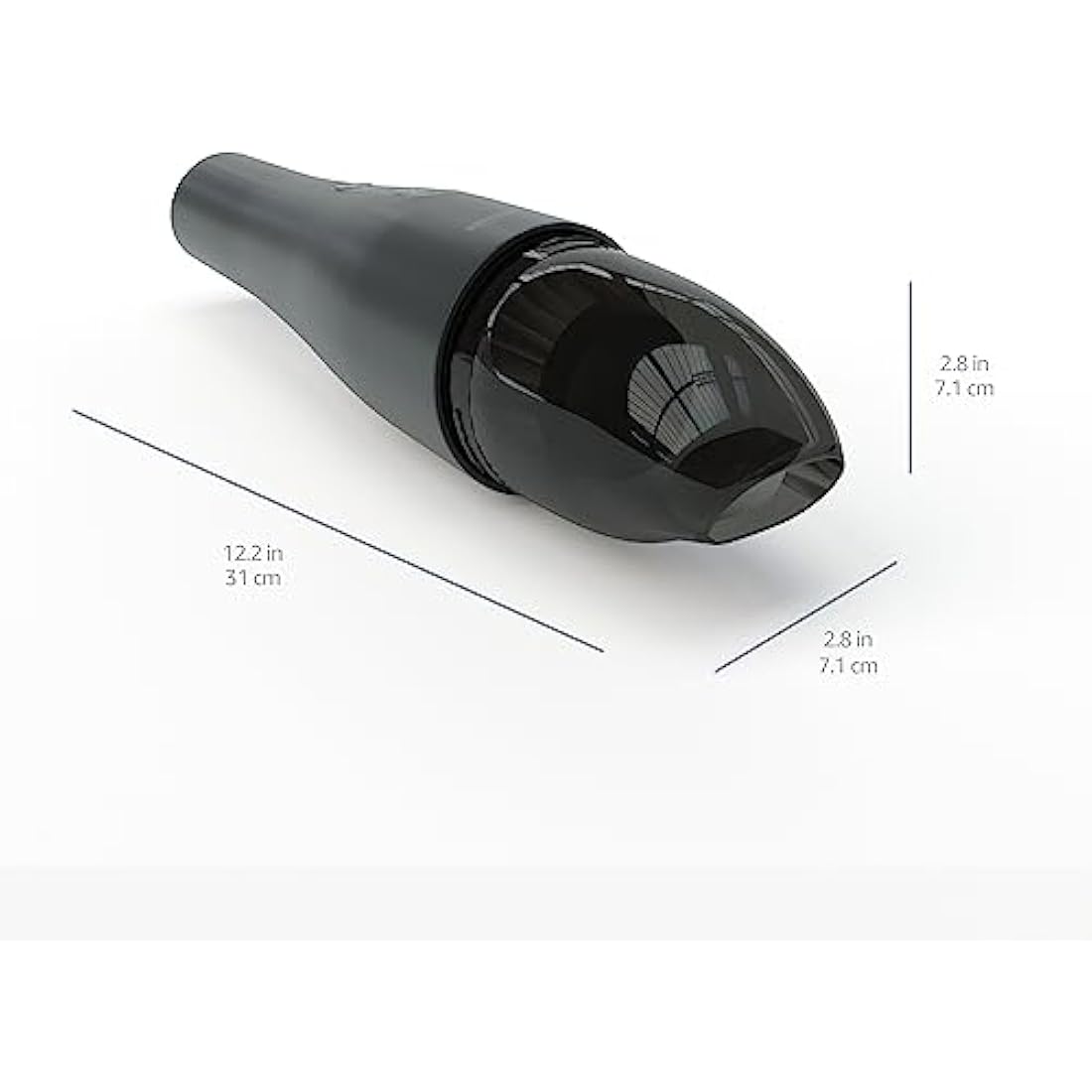 Amazon Basics Cordless Handheld Vacuum, USB Chargeable, Black