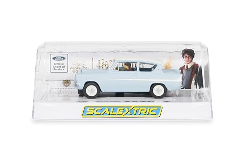 Scalextric Cars - C4541 Back To The Future 2, Flying Time Machine - Toy Slot Car for use with Race Tracks and Set - Gift Ideas for Kids and Adults, Scalextric Accessories
