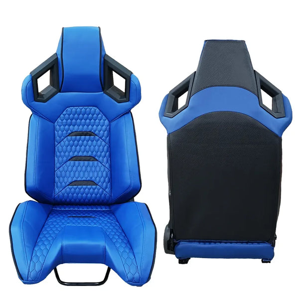 JIABEIR 1085 Interior Accessories Luxury Leather Bucket Adjustable Sport Vehicle Racing Car Seats