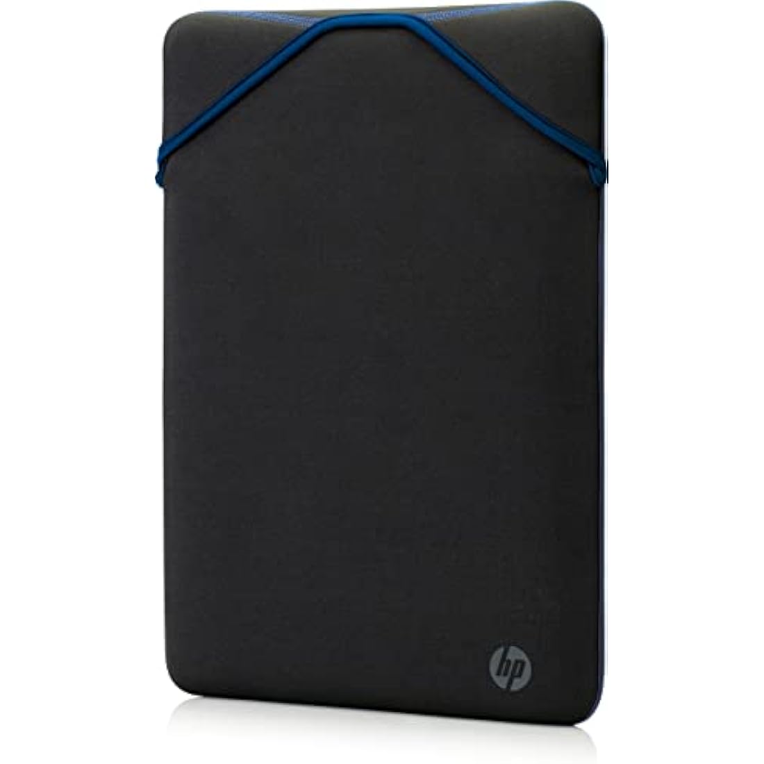 HP - PC Protective Reversible Sleeve for Laptops up to 14 Inches Black/Blue Design